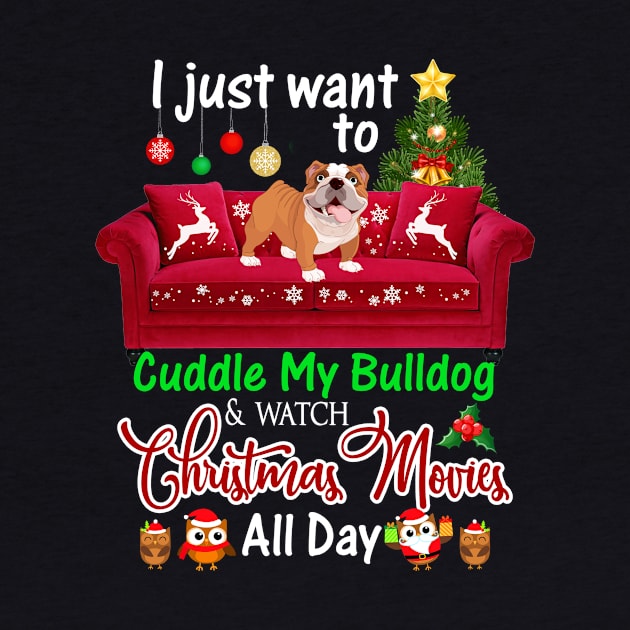 I Want To Cuddle My Bulldog _ Watch Christmas Movies by Dunnhlpp